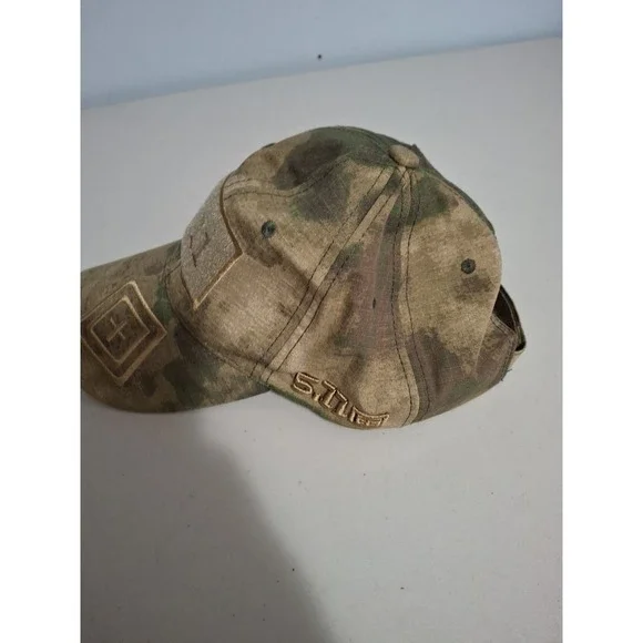 5.11 Tactical Series Patch Hat Camo Adjustable Strapback - Picture 2 of 7